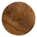 Taboret AKAR Naturalny drewno tekowe 30 x 30 x 45 cm