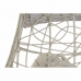 Fotoliu de grădină suspendat DKD Home Decor 82 x 75 x 125 cm Metal ratan sintetic Gri deschis (82 x 75 x 125 cm)
