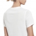 T-shirt à manches courtes femme Reebok  RI BL CROP TEE HT6207 Blanc