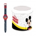 Relógio para bebês Cartoon MICKEY MOUSE - TIN BOX ***SPECIAL OFFER*** (Ø 32 mm)