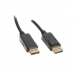 Cabo DisplayPort iggual IGG318362 2 m Preto 8K Ultra HD