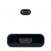 USB C–HDMI Adapter NANOCABLE 10.16.4102-BK Fekete 4K Ultra HD