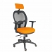 Kancelárska stolička s podhlavníkom P&C B3DRPCR Oranžová