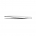 Tweezers for Plucking Eurostil   Stainless steel 9,5 cm Fine tip