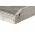 Полка DKD Home Decor Белый Натуральный Металл Ель древесина ели 40 % Металл 190 x 40 x 200 cm