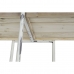 Lentyna DKD Home Decor Balta Natūralus Metalinis Eglė Eglės mediena 40 % Metalinis 190 x 40 x 200 cm