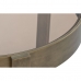 Centrinis stalas DKD Home Decor 77 x 77 x 42 cm Stiklas Metalinis Aliuminis