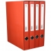 Moduláris irattartó szekrény Grafoplas Gyűrűs iratgyűjtő x 4 Piros A4