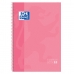 Notebook Oxford European Book Gum Pink A4 5 Pieces