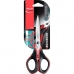 Scissors Maped Advanced Soft Gel Red Black Stainless steel 17 cm (24 Units)