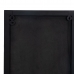 Настенное зеркало 40 x 12 x 60 cm Чёрный Позолоченный Металл