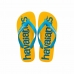 Naisten Flip-flopit Havaianas Top Logomania Sininen Keltainen