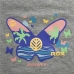 Детски Тениска с къс ръкав Rox Butterfly Светло сив