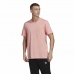 Vīriešu Krekls ar Īsām Piedurknēm Adidas Frontback Rozā
