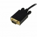 DisplayPort – VGA adapteris Startech DP2VGAMM10B 3 m Juoda