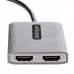 DisplayPort til HDMI-Adapter Startech MST14DP122HD Grå 4K Svart Svart/Grå