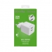 Battery charger Celly TC2USBC20WWH White