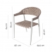 Zahradní židle Nadia Biscuit Aluminiu