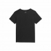 Child's Short Sleeve T-Shirt 4F Melange Black