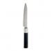 Cuchillo de Cocina Plateado Negro Acero Inoxidable Plástico 1,5 x 23,5 x 2,5 cm