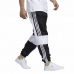 Broeken voor Volwassenen Adidas Asymm Track Zwart Mannen