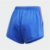 Pantalones Cortos Deportivos para Mujer Adidas Originals Adicolor 3D Trefoil Azul