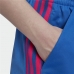 Sportshorts for kvinner Adidas Originals Adicolor 3D Trefoil Blå