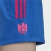 Krótkie Spodenki Sportowe Damskie Adidas Originals Adicolor 3D Trefoil Niebieski