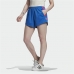 Short de Sport pour Femme Adidas Originals Adicolor 3D Trefoil Bleu