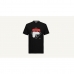 Heren-T-Shirt met Korte Mouwen Fila  FAM0447 80010  Zwart