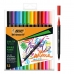 Tuschpennor Bic Intensity 12 Delar Multicolour