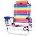 Összecsukható szék Hűsítővel Textiline Coral 55 x 24 x 63 cm Többszínű