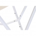 Sodo krėslas DKD Home Decor Pilka Medvilnė Balta (74 x 65 x 90 cm)