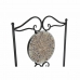 Sodo krėslas DKD Home Decor Keramikinis Juoda geležies gaminiai (42 x 50 x 90 cm)