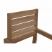 Chaise de jardin DKD Home Decor Marron Teck 58 x 48 x 91 cm (58 x 48 x 91 cm)