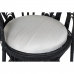 Garden chair DKD Home Decor 96 x 66 x 145 cm 96 x 66 x 140 cm Black White