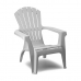 Kerti szék IPAE Progarden Dolomiti Vit polypropen (75 x 86 x 86 cm)