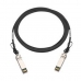 UTP категория 6 твърд мрежови кабел Qnap CAB-DAC15M-SFP28 1,5 m Черен