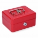 Pokladničný box Micel CFC09 M13392 15,2 x 11,8 x 8 cm Červená Oceľ