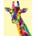 Risbe za barvanje Ravensburger CreArt Large Giraffe 24 x 30 cm