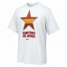 Herren Kurzarm-T-Shirt Nike Estrella España Campeones del Mundo 2010 Weiß