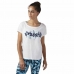 Moteriški marškinėliai su trumpomis rankovėmis Reebok Floral Easy Crossfit Balta
