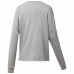 Men’s Sweatshirt without Hood Reebok Foil Crew Light grey