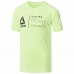 Kortarmet T-skjorte til Menn Reebok Sportswear B Wor Limegrønn