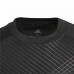Tricou de Fotbal cu Mânecă Scurtă pentru Copii Adidas Nemeziz Negru