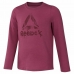 Langærmet T-shirt til Kvinder Reebok Essentials Lilla