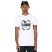 T-shirt à manches courtes homme New Era  Essential Visor Sticker Blanc