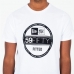 Kortarmet T-skjorte til Menn New Era  Essential Visor Sticker Hvit