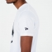 Vīriešu Krekls ar Īsām Piedurknēm New Era  Essential Visor Sticker Balts