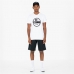 Vyriški marškinėliai su trumpomis rankovėmis New Era  Essential Visor Sticker Balta